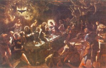 Jacopo Robusti Tintoretto : The Last Supper